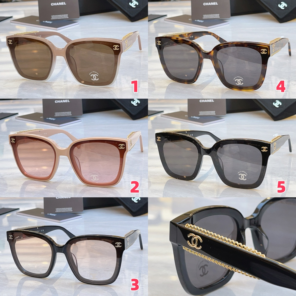 Ch*el glasses ch8039 64-15-145