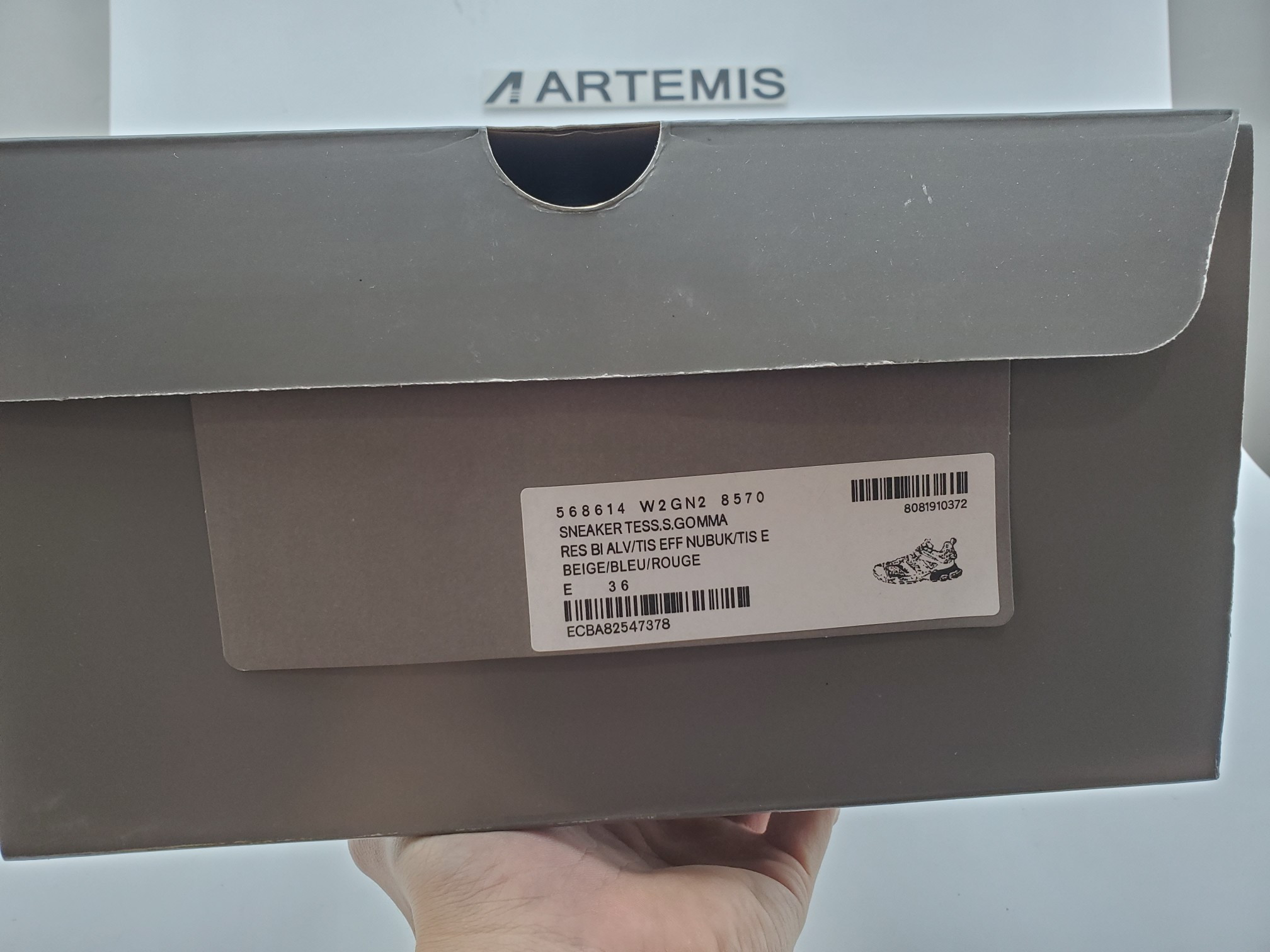 Balenciga Track 2 Blue Red