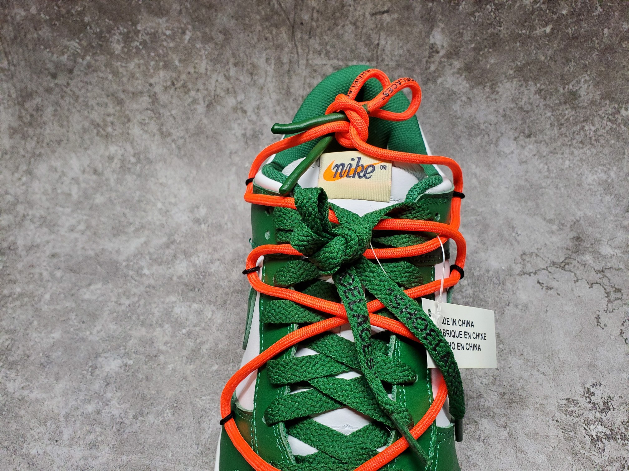 Nike Dunk Low Off -White "PINE GREEN"