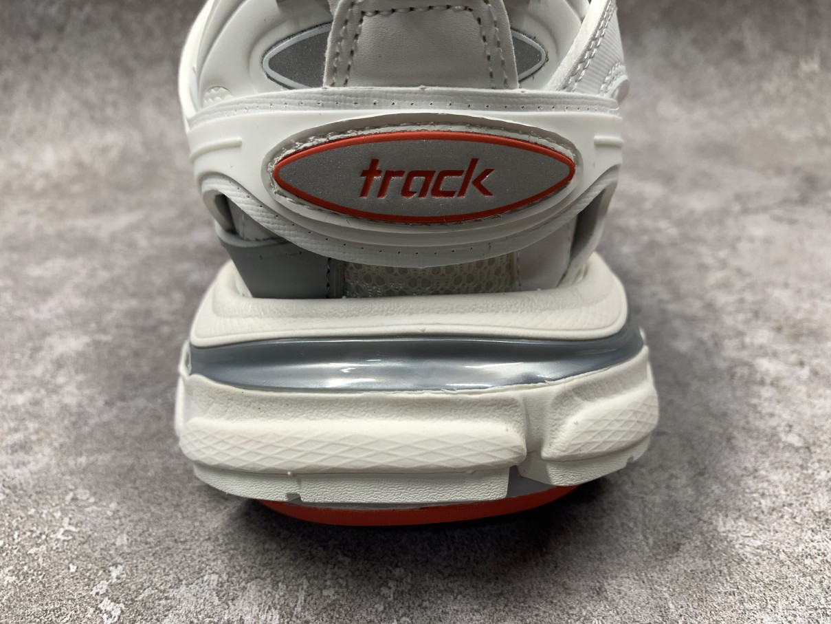 Balenciga Track Sneaker White Red
