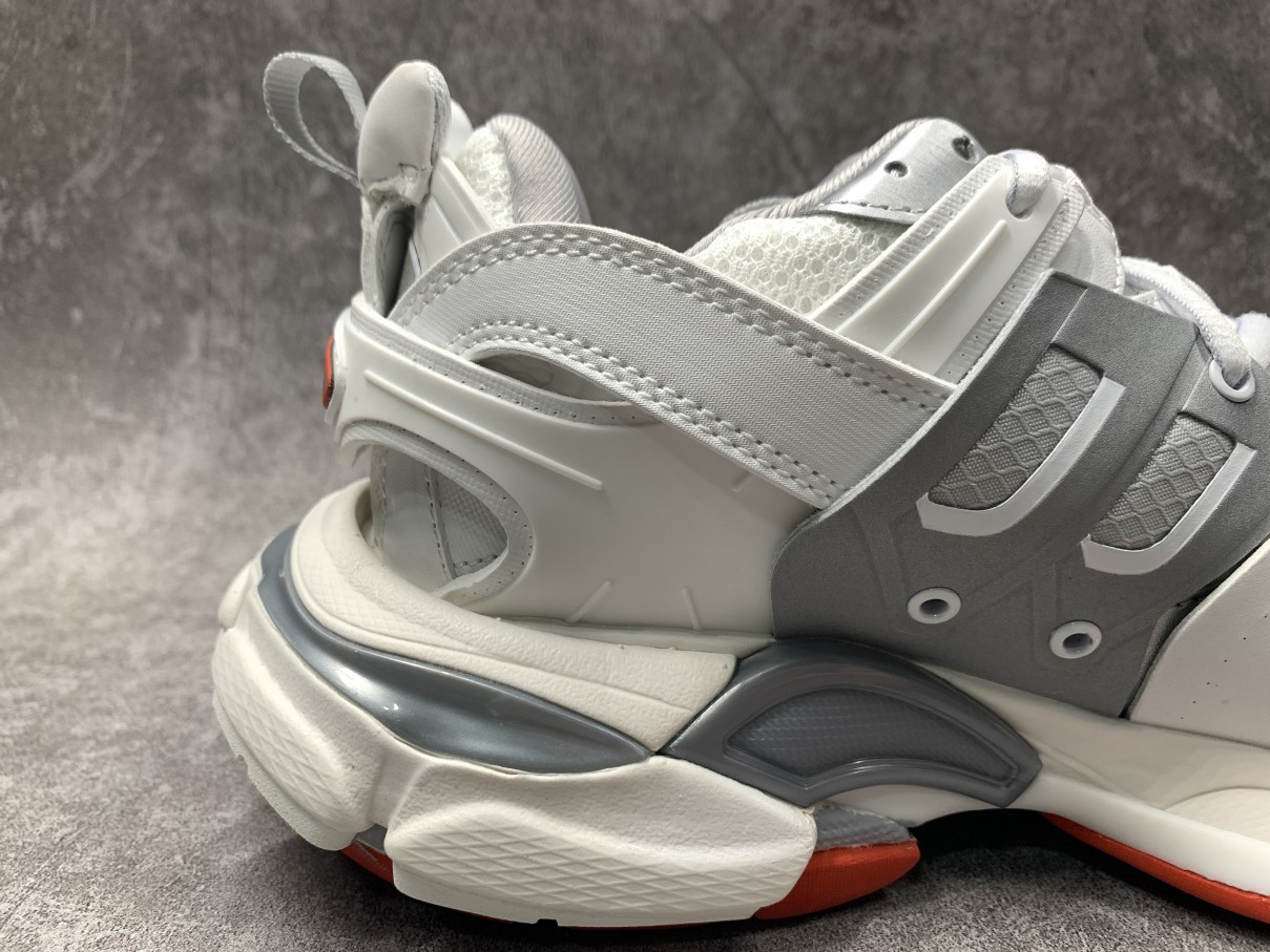 Balenciga Track Sneaker White Red