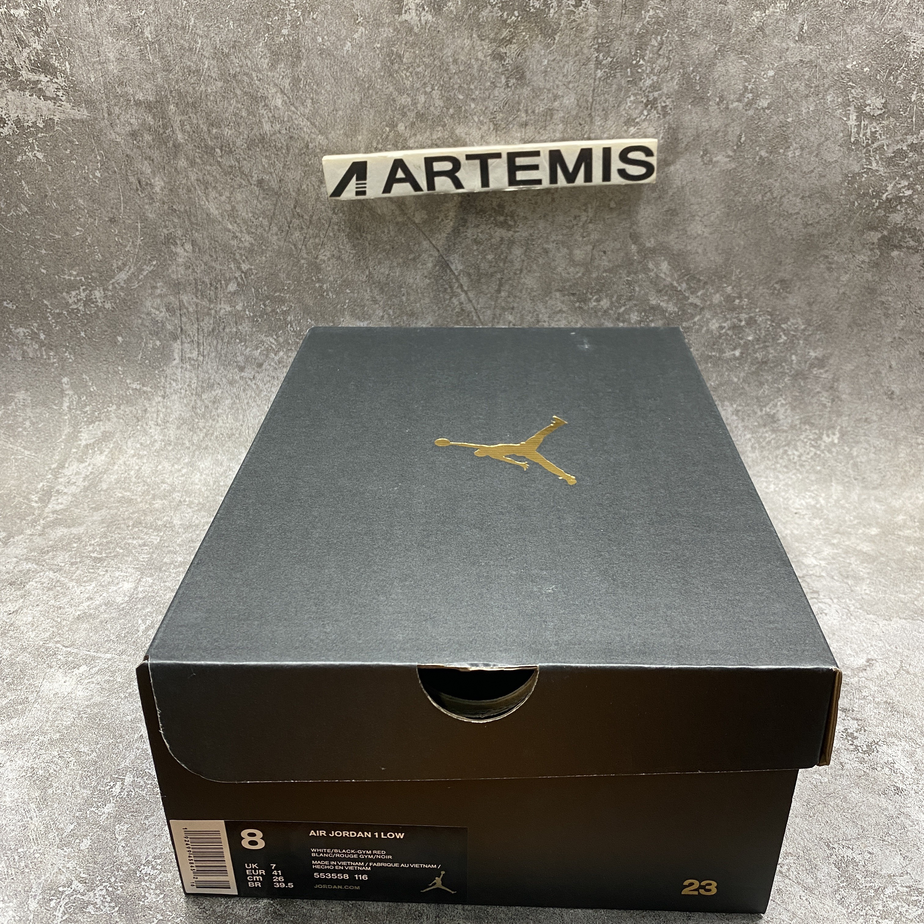 Air Jordan 1 Low Black Toe