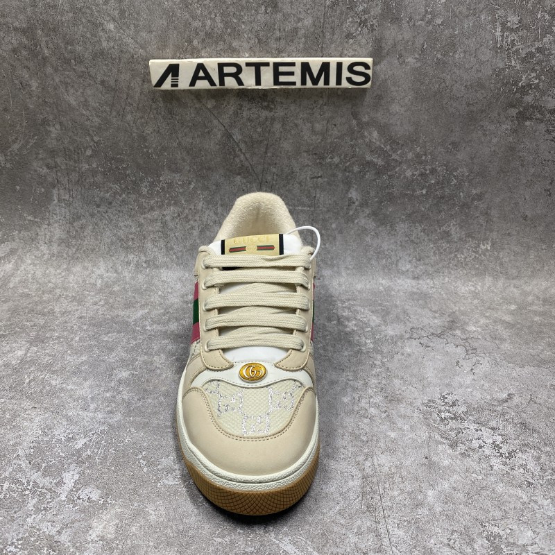 GC Screener Leather In Green and Pink