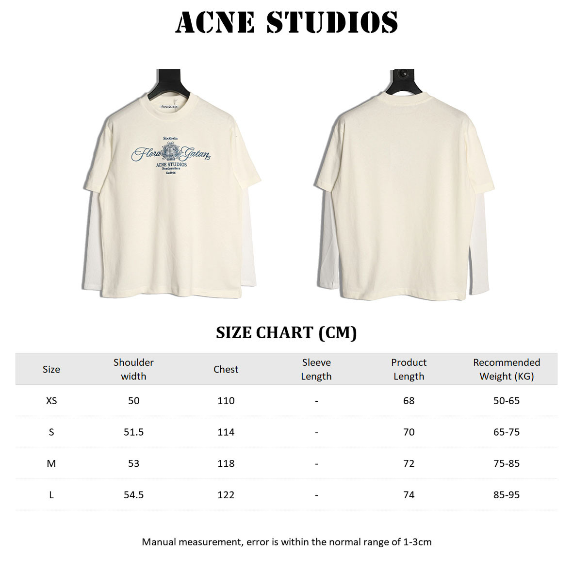 ACNE STUDIOS Long-sleeved T-shirt