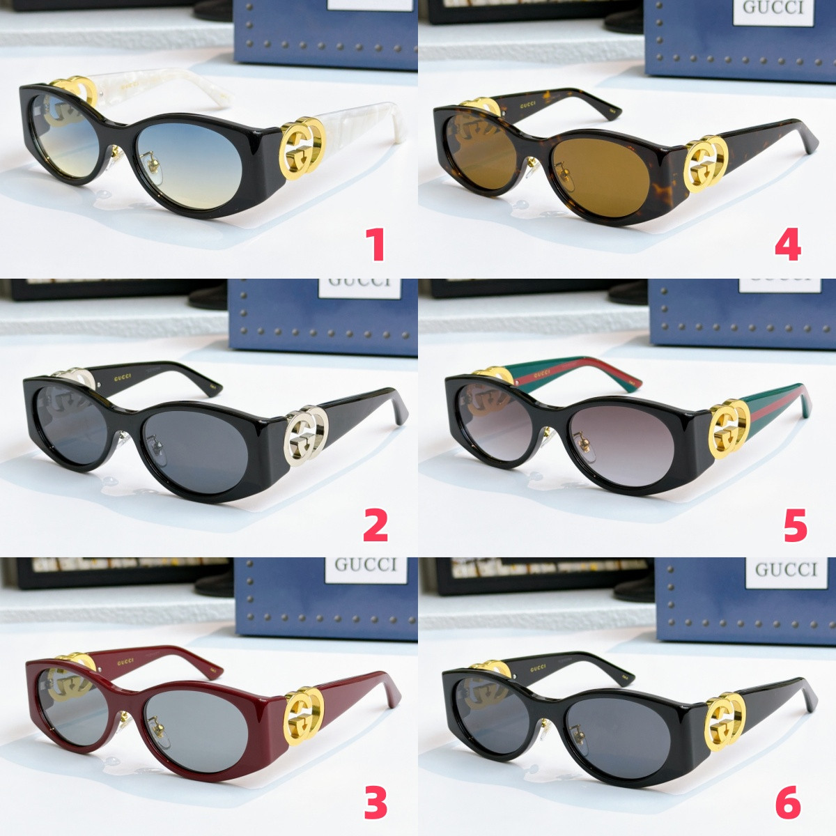 G*u*i glasses gg2123s 55-19-140