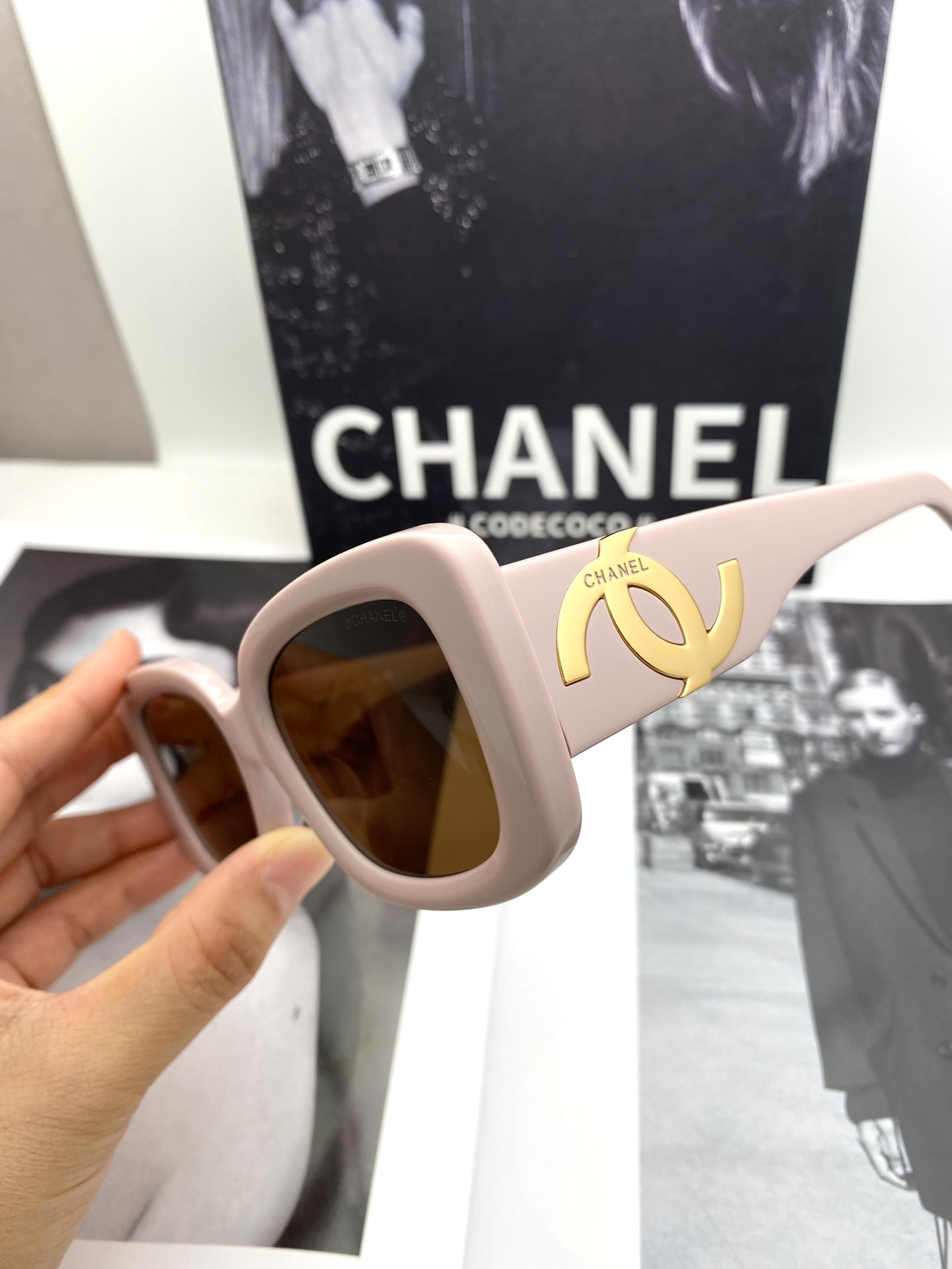 Ch*el glasses ch6824 53-19-145