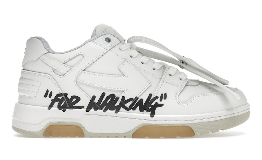 OFF-WHITE Out Of Office Leisure Sneakers Black White