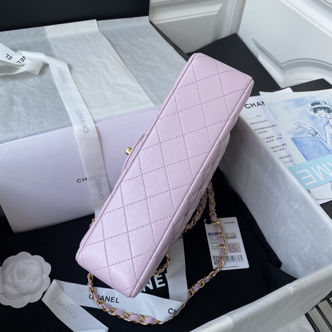 Ch*el classic flap bag 15.5×25.5×6.5cm