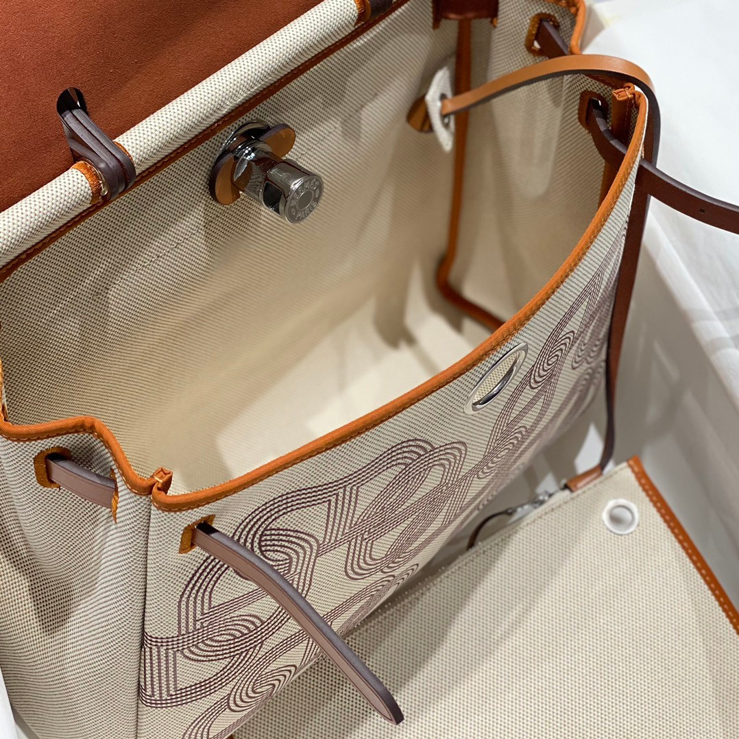 H**mes herbag 25x31x10cm