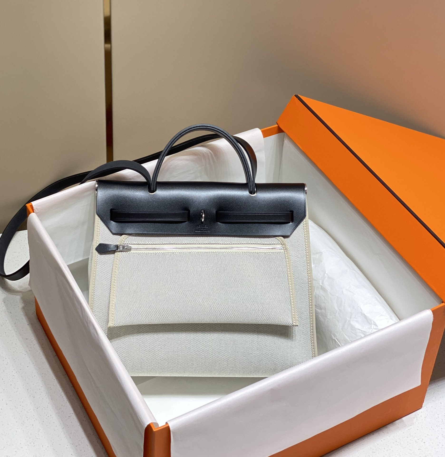 H**mes herbag 25x31x10cm