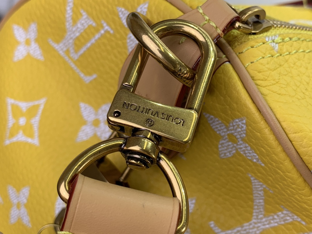 LV Speedy P9 Bandoulière 40 Jaune Mat M24419 40 x 26 x23cm