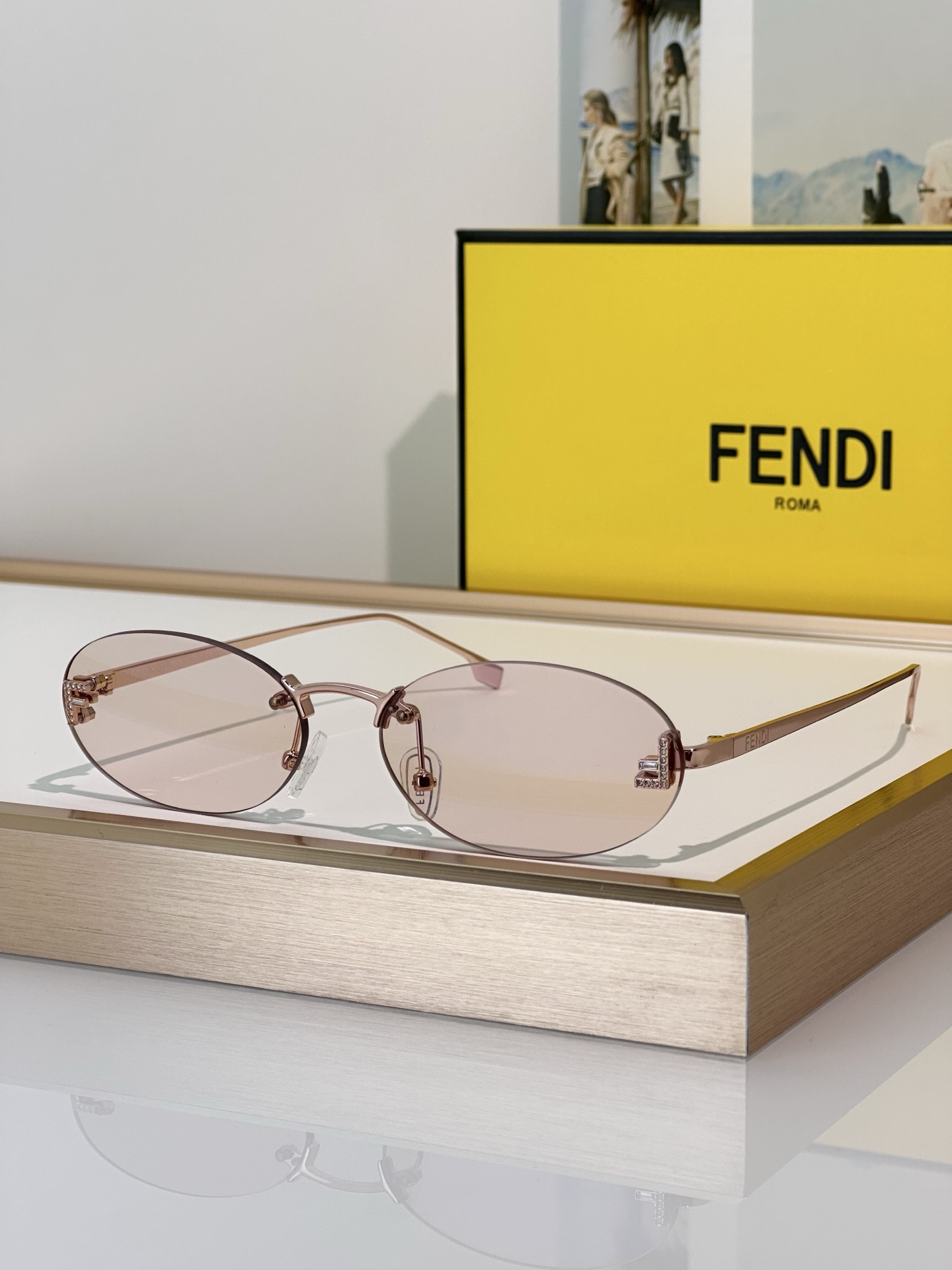 F**di glasses fe4075us