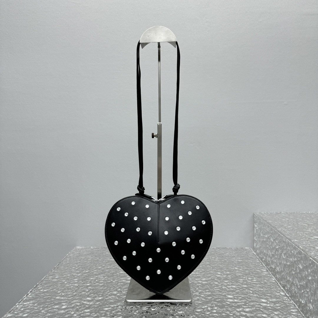 ALAÏA Le Coeur Heart Bag 18.5x20.5x5cm