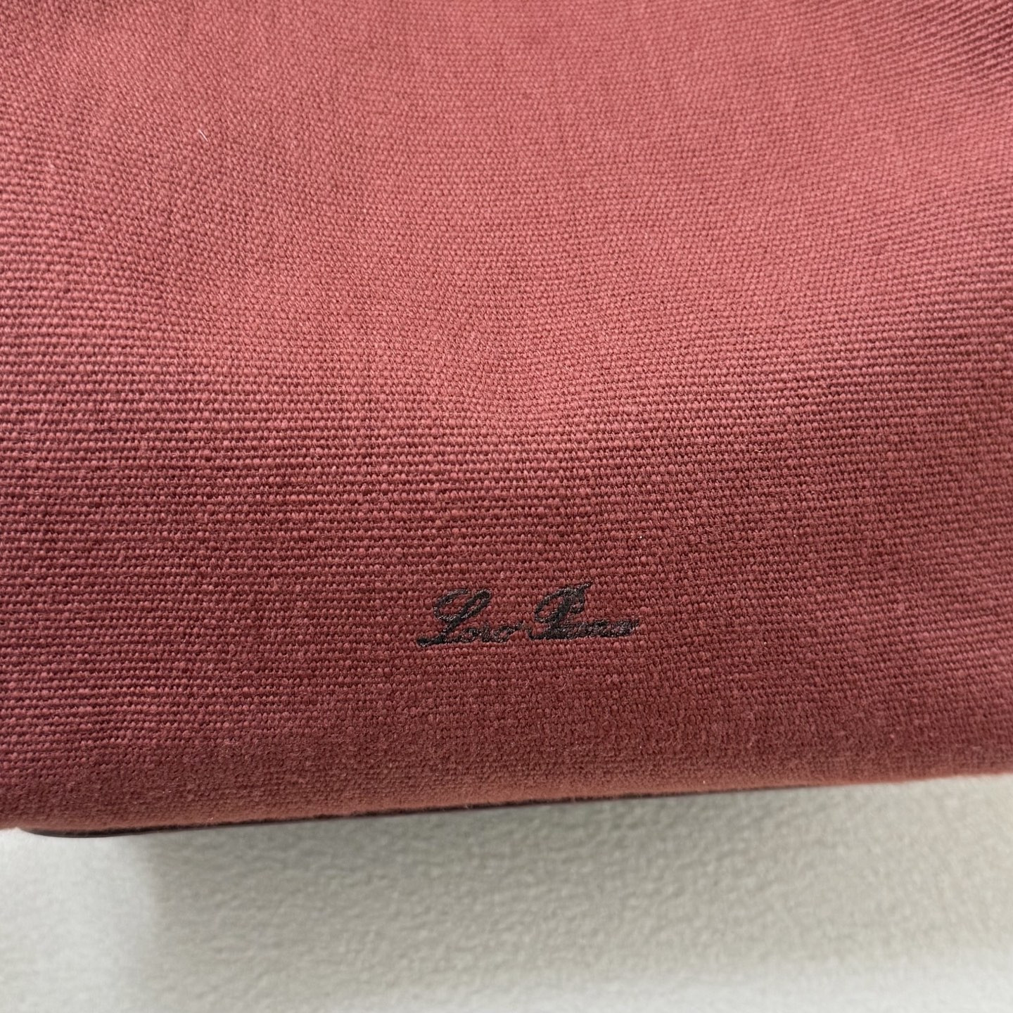 L**o p*ana large bale cotton bag 24x20x27cm