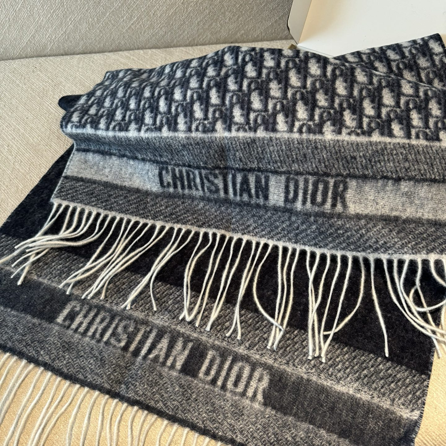 D*or printed scarf 45x200cm