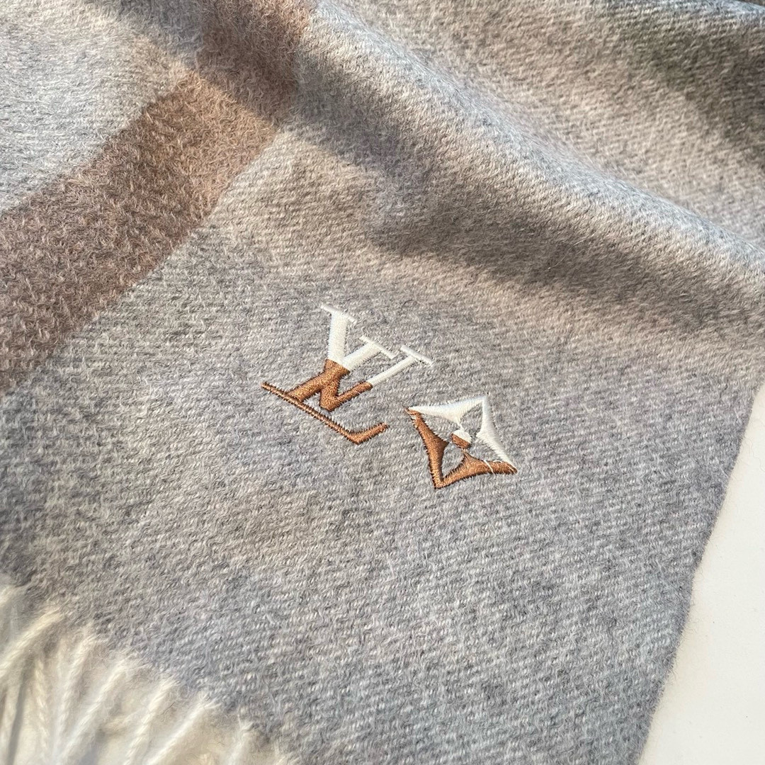 l0*is V*t0n scarf 32x180cm 100% cashmere