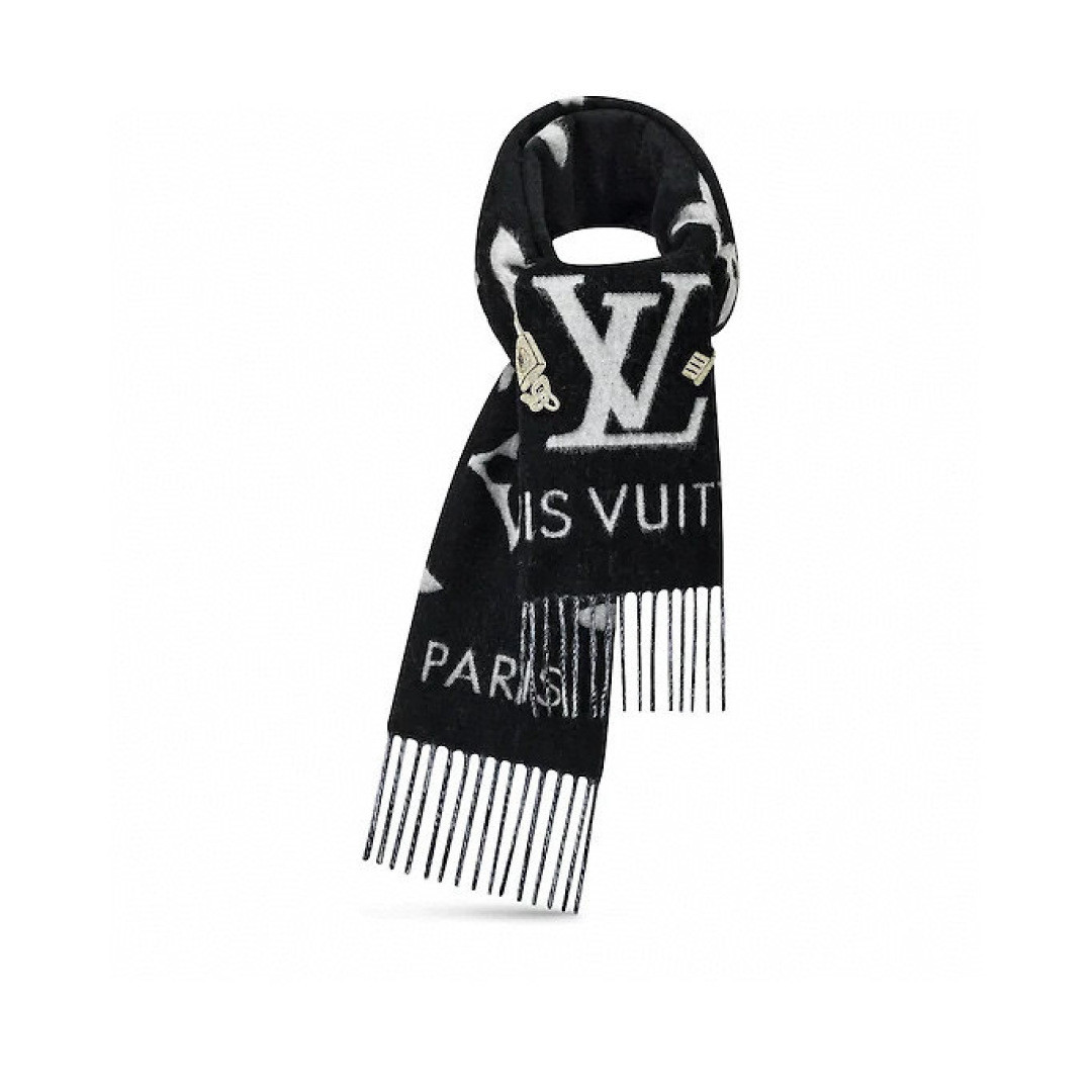 l0*is V*t0n wild reykjavik scarf 45x170cm 100% cashmere