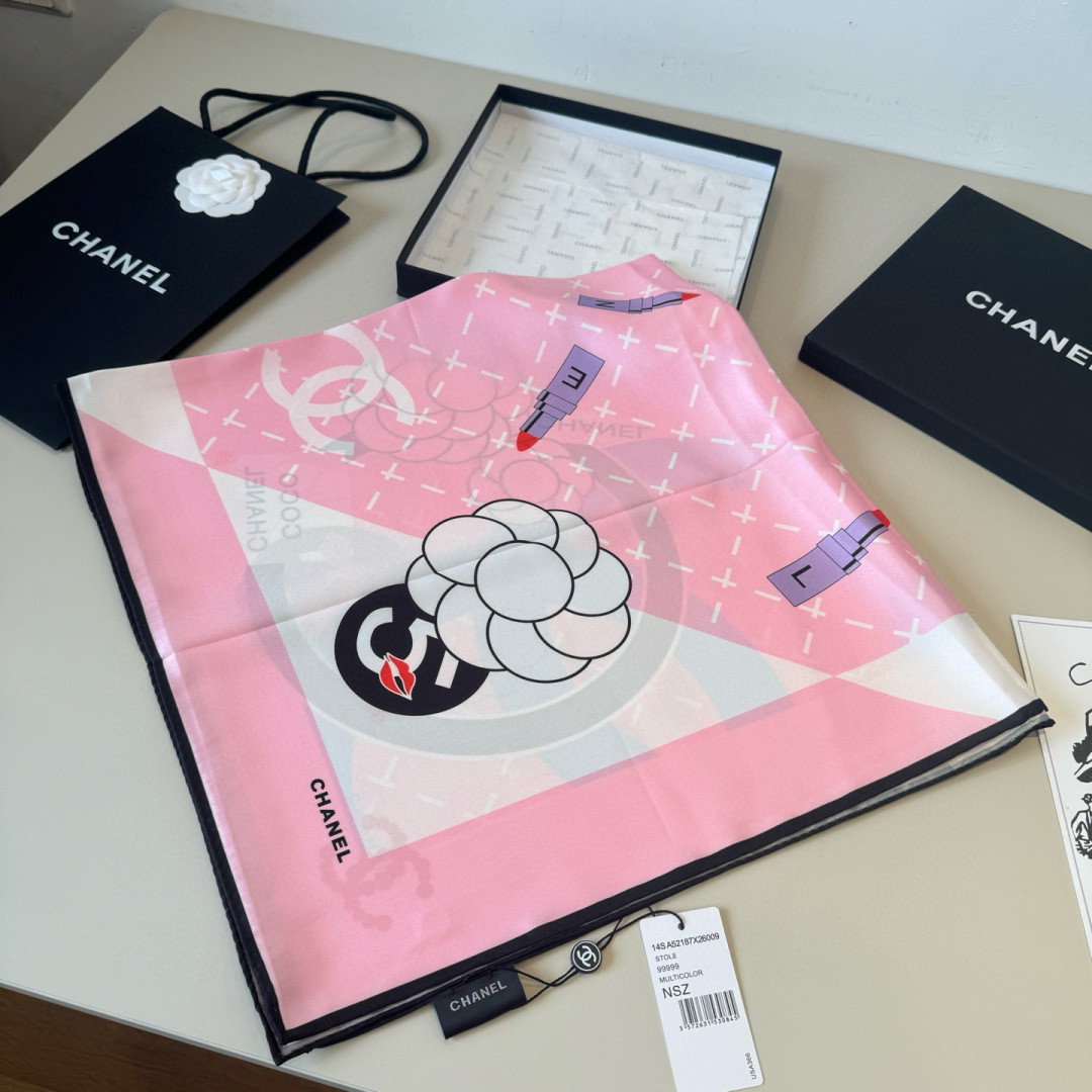 Ch*el scarf 90x90cm