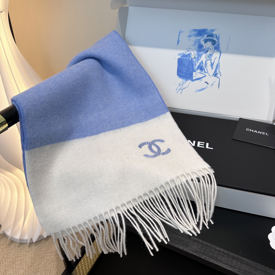 Ch*el scarf 35x180cm