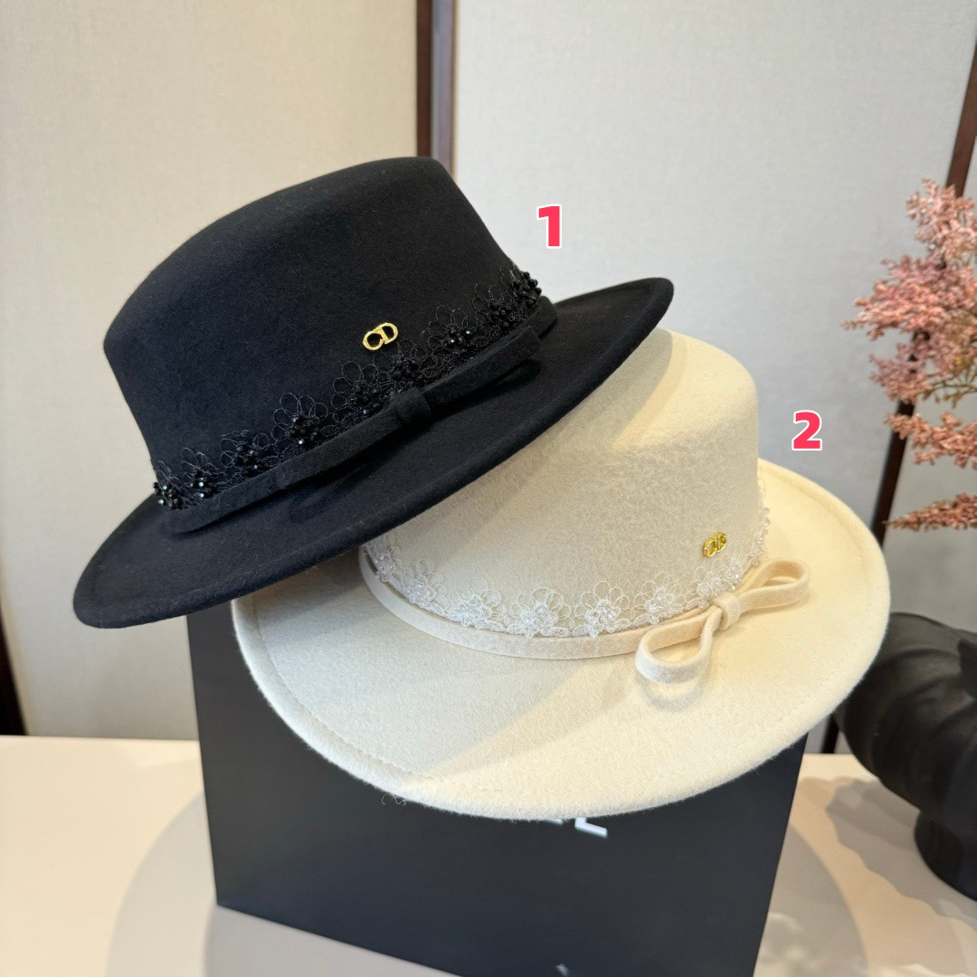 D*or wool felt hat 57cm head circumference