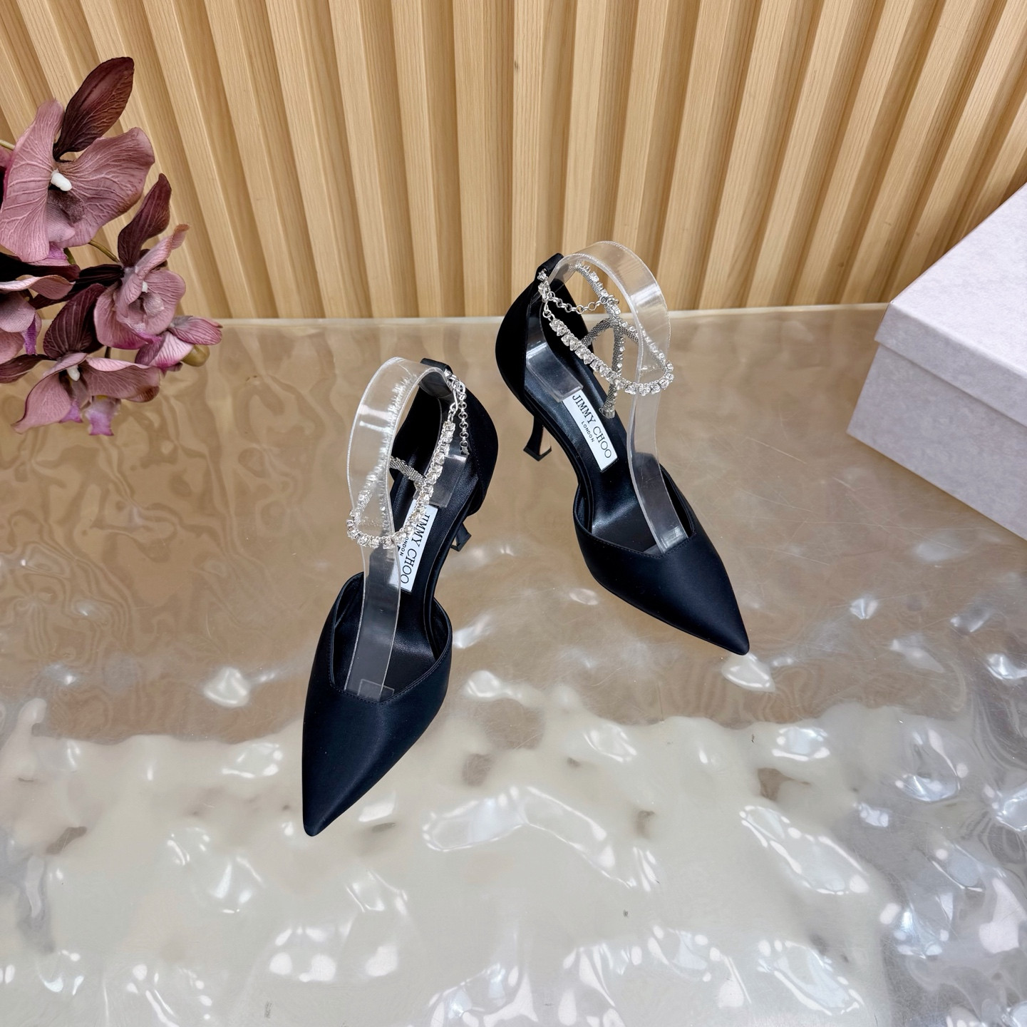 ua Ji*y Ch* stevie pumps 9cm heel