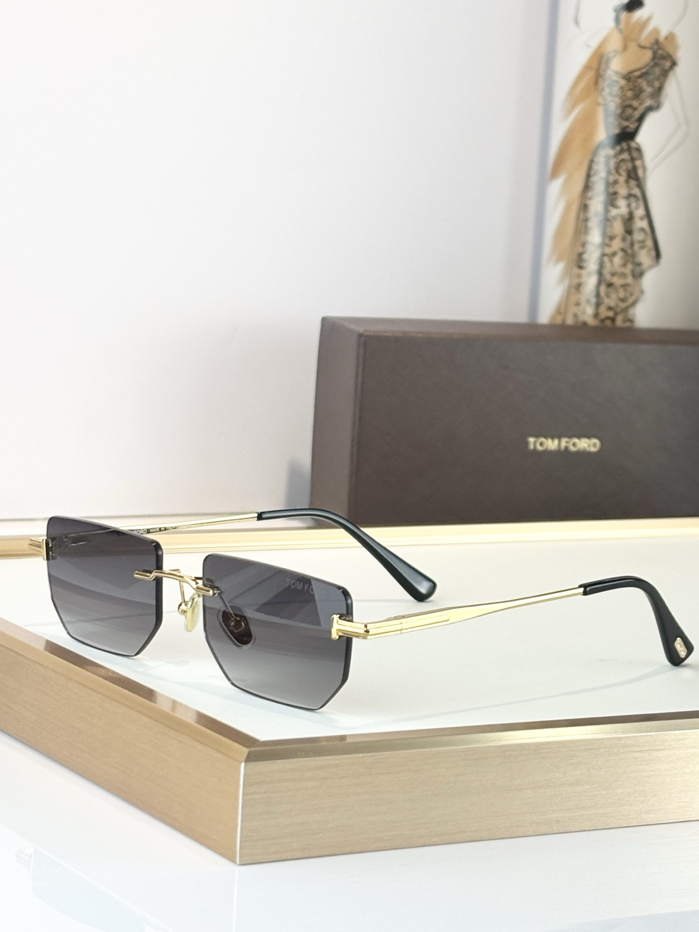 t0m F0rd glasses tf1355 53-19-145