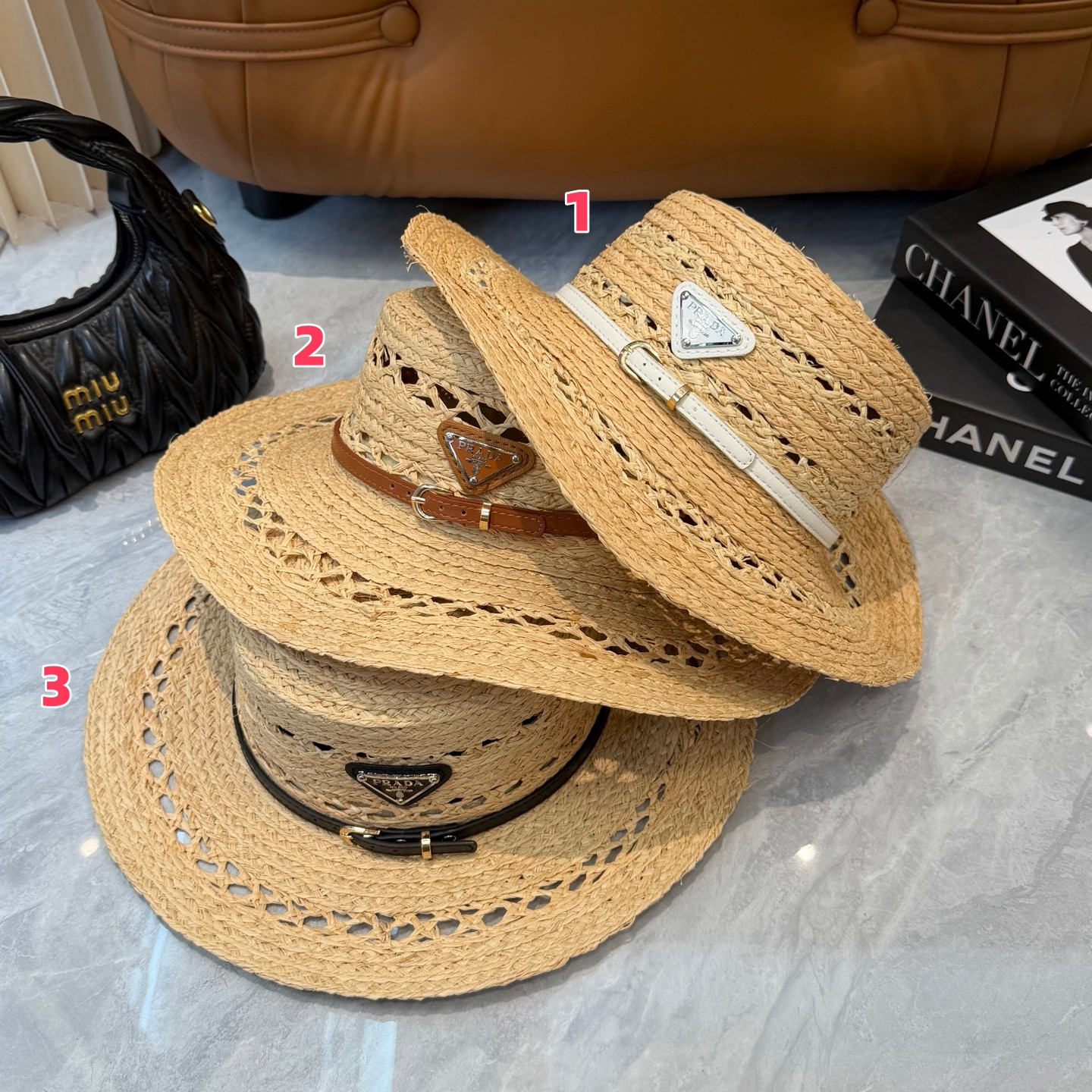 Pra*a straw hat