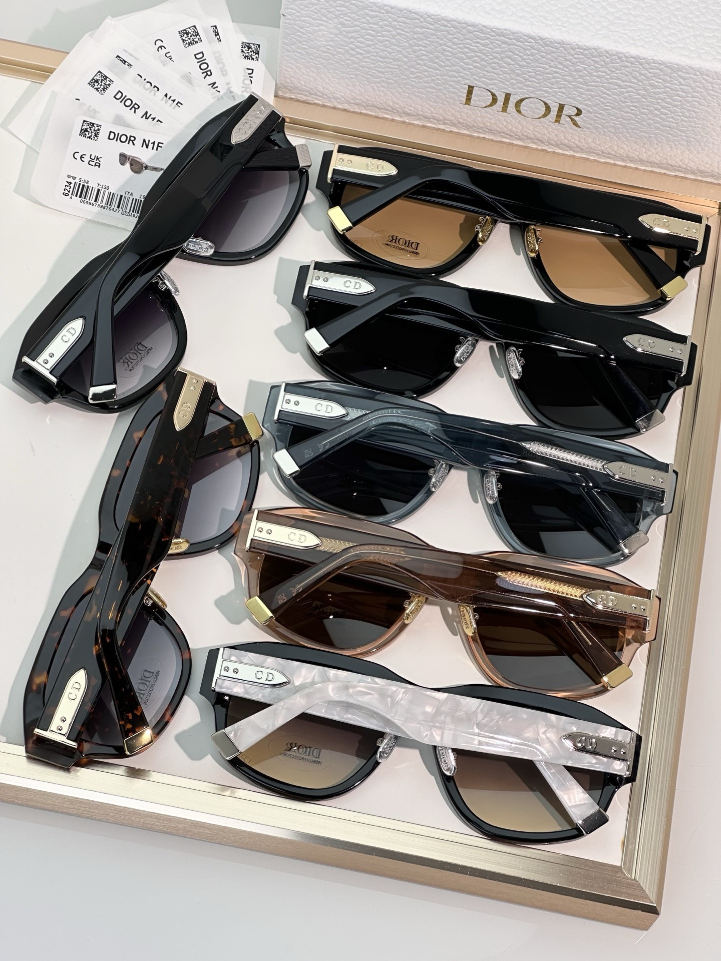 D*or glasses midnight n1f 58-19-150