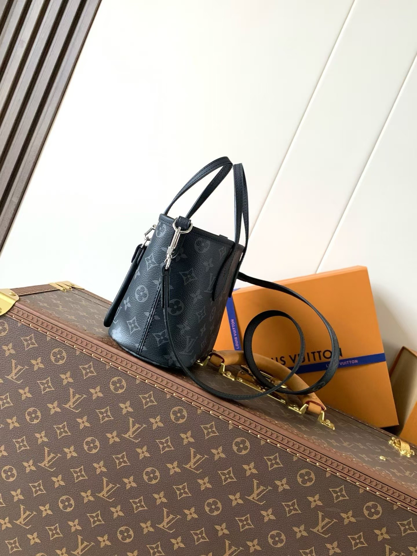 LV Neverfull Bandoulière Inside Out BB M15210 26.5x16.5x11cm