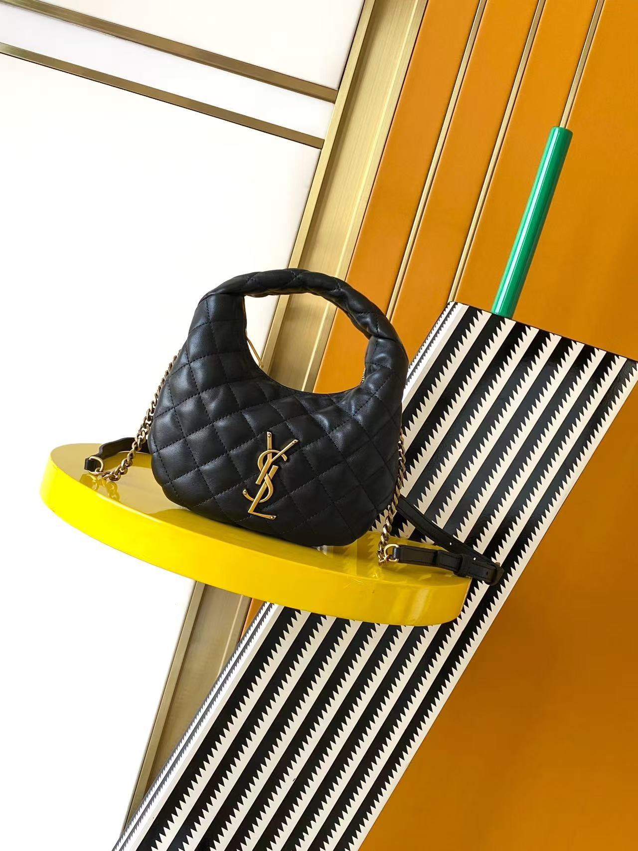 Y*L icarino mini in quilted nappa 19x12x5cm