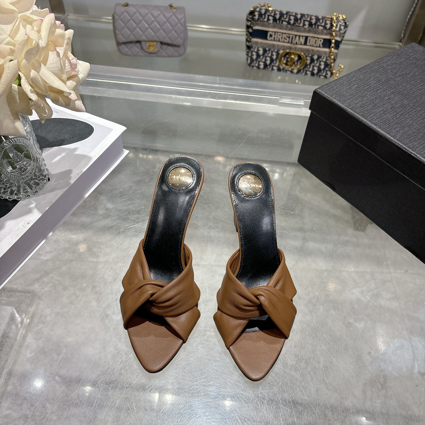 ua Y*L franciane mules 7.5cm heel
