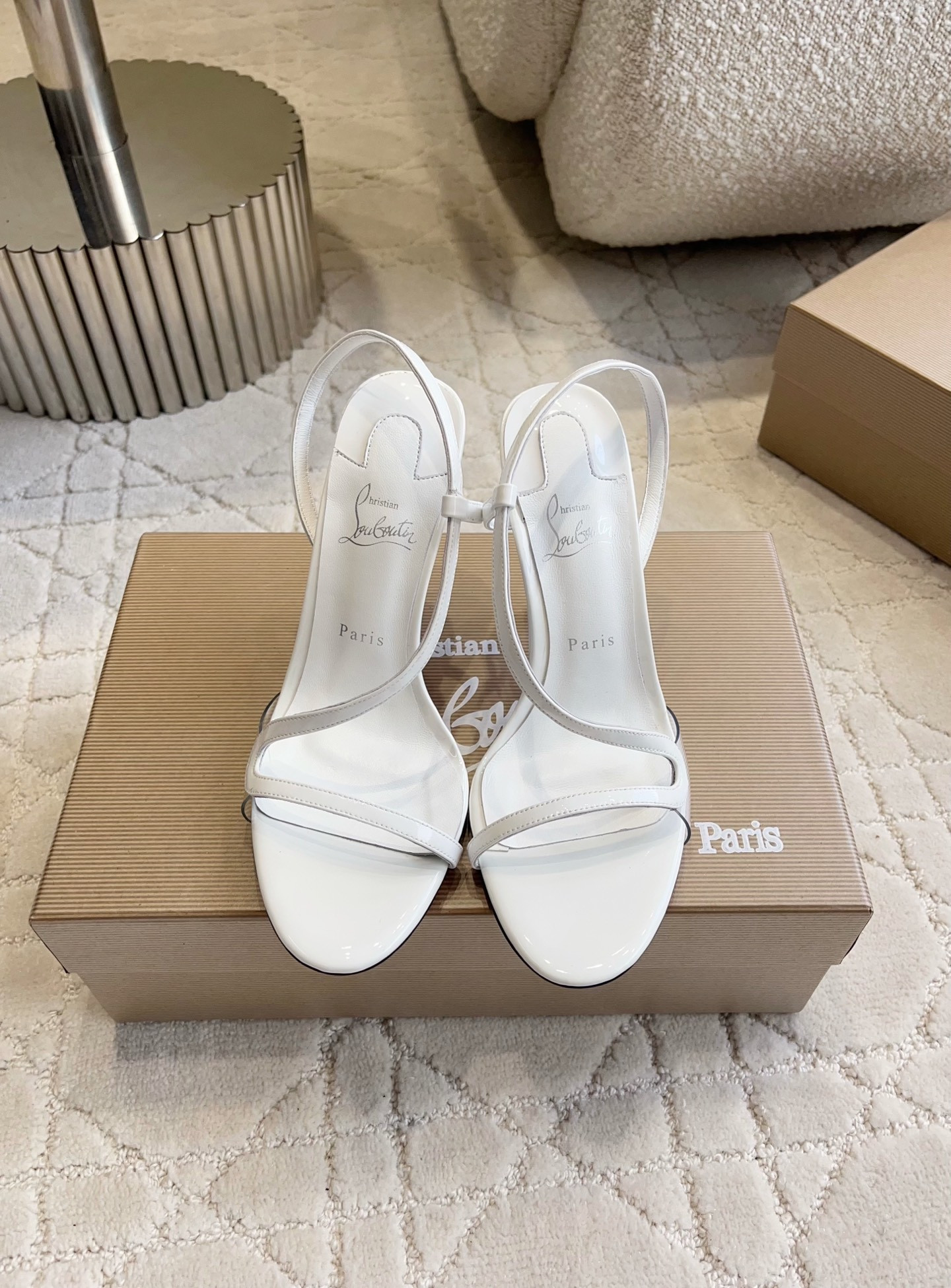ua Ch**an louboutin rosalie sandals 10cm heel