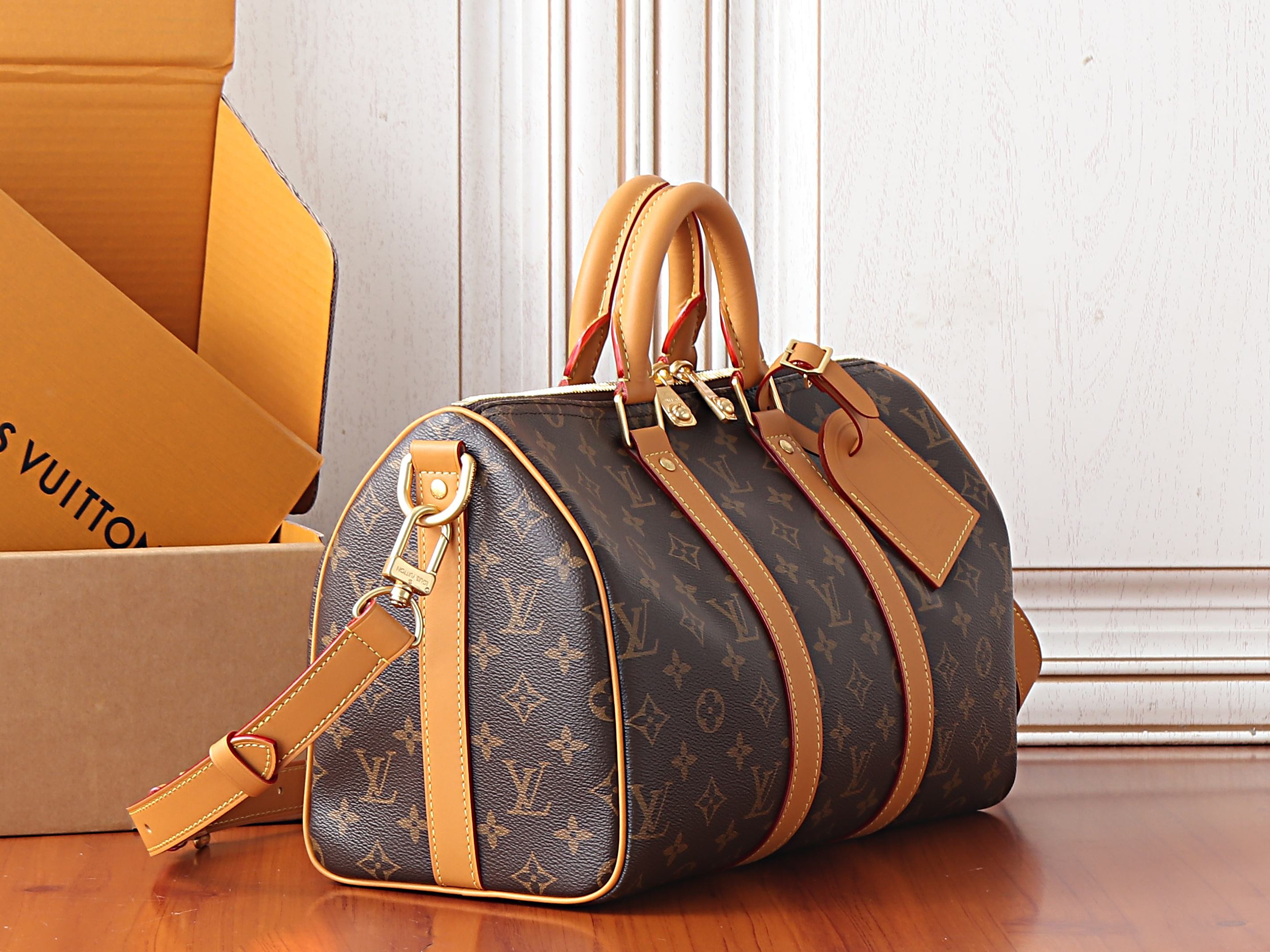 LV Keepall Shoulder Strap 35 M2A210 34x21x16cm