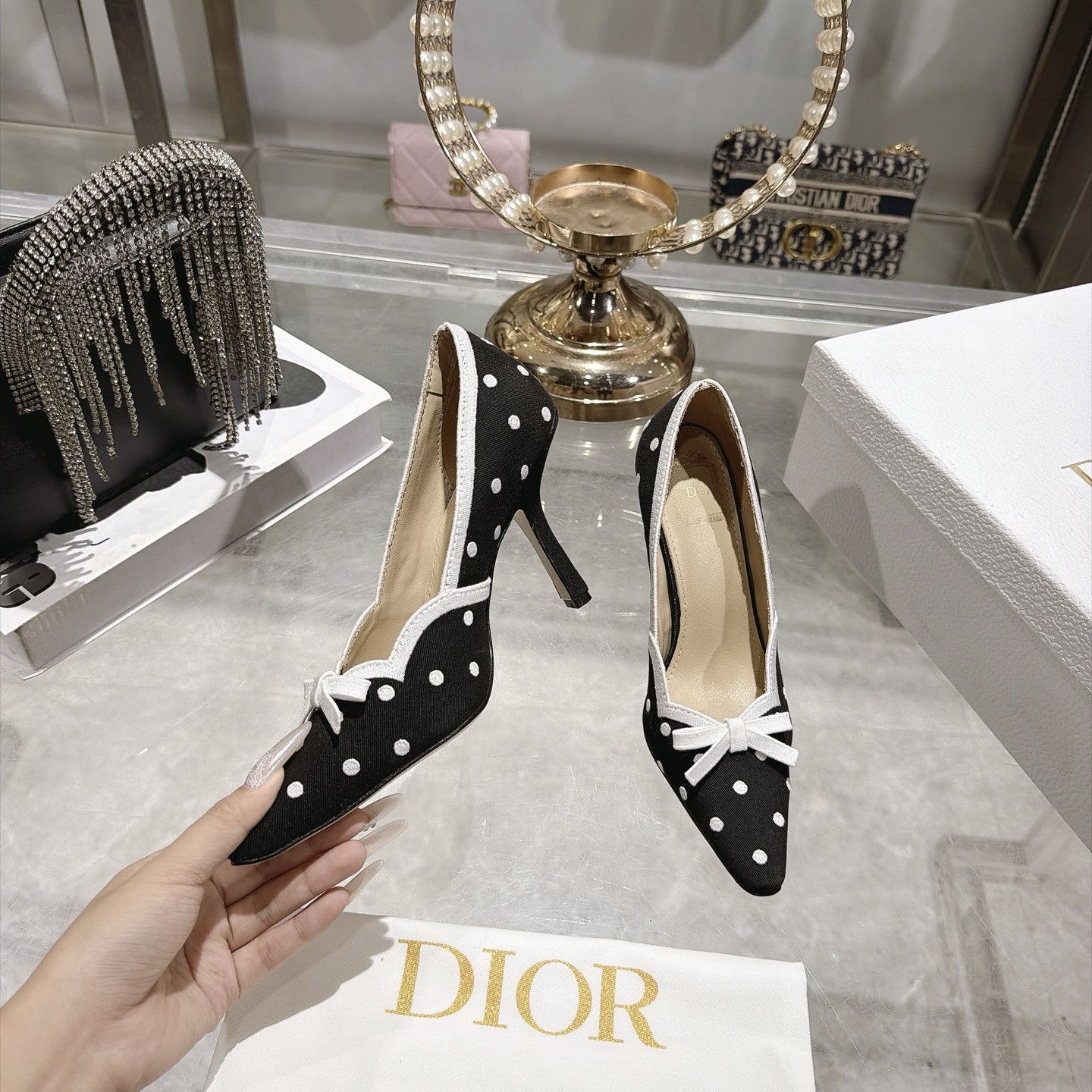 ua D*or romance pump 8.5cm heel