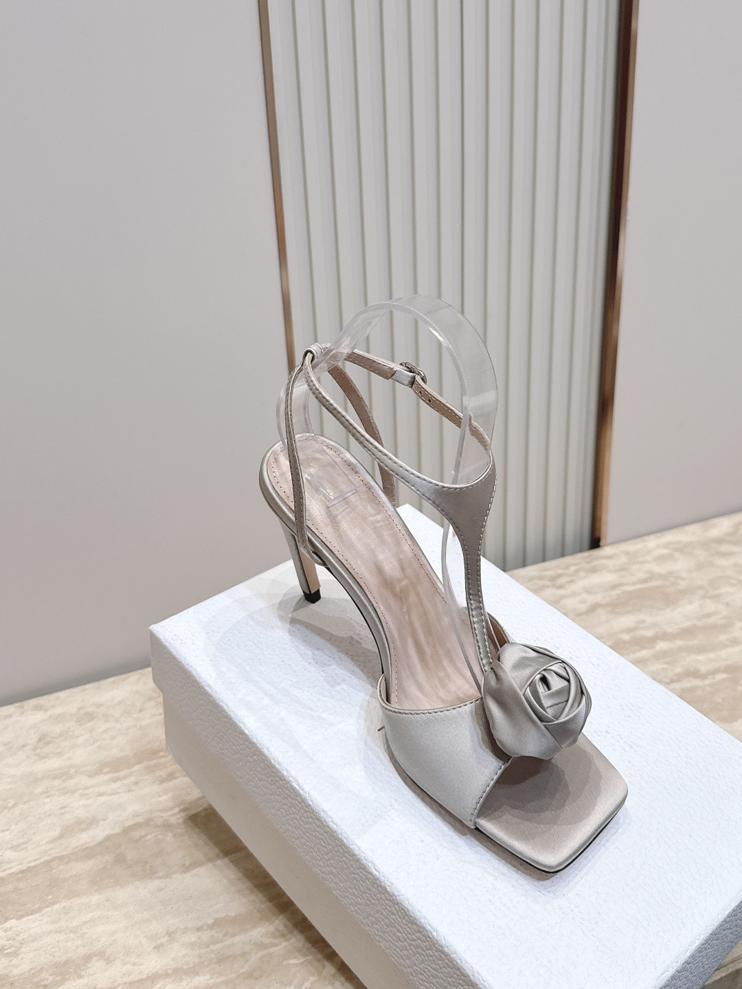 ua D*or rose heeled sandal 8.5cm heel